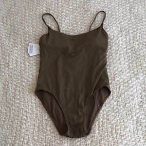 NWT Monday Swimwear Bahama One Piece - Bronze